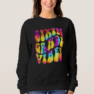 6:e Sjätte Klassens Vibrationer Tillbaka Till Skol T Shirt
