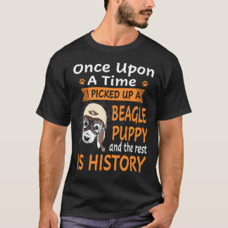 6 En Gång För Långe Sedan - Beagle Valp T Shirt