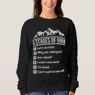 6 etapper av vandring t shirt