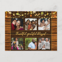 6 familjefoton Rustig thanksgiving