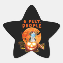 6 fot, folk beagle Hund med masken Halloween Gift