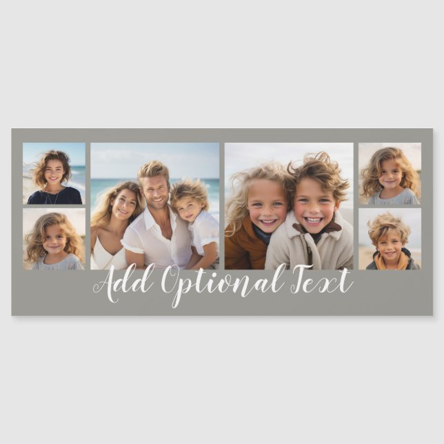 6 Fotokollage - kan byta färg (Framsida)