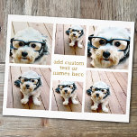 6 Fotokollage-minimalister - Guld och vitt rutnät Flygblad<br><div class="desc">En kollage med 6 foton i ett rutnät för roligt med olika storlekar. En enkel design med bilder och ett textblock. Bilder från skörd till fyrkanter innan de överförs. Om du vill justera foton eller ändra färg klickar du på anpassningsområdet för att göra ändringar.</div>