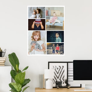 6 Fotokollage-Personlig Poster