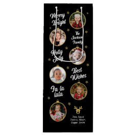 6 Foton - Julbubblor, svart