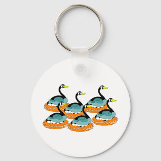 6 Geese A Lay Nyckelring