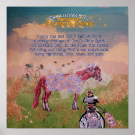 #6 Godhet FRUKTER AV GUDS Helige Ande Poster