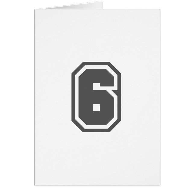 6 HÄLSNINGSKORT (Framsidan)