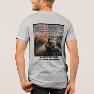"6" Hemlösa Veteraners medvetenhet T Shirt
