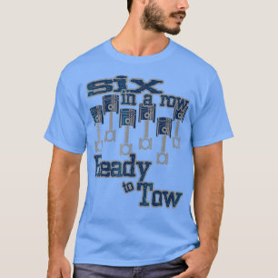6 i Redot Rad till Tow Diesel Lastbil Fars dag T Shirt