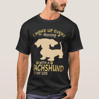 6 Jag vaknar varje morgon med en dachshund vid min T Shirt