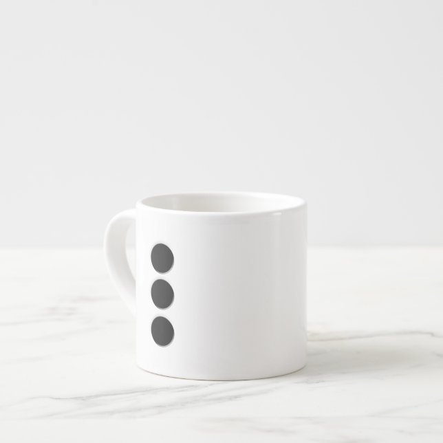 6 kärnor espressomugg (Framsida vänster)