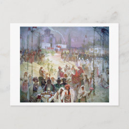 #6 Koronering av Dusan som Öster romersk kejsare Vykort