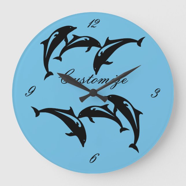 6 Leapingportar Thunder_Cove Stor Klocka (Framsida)