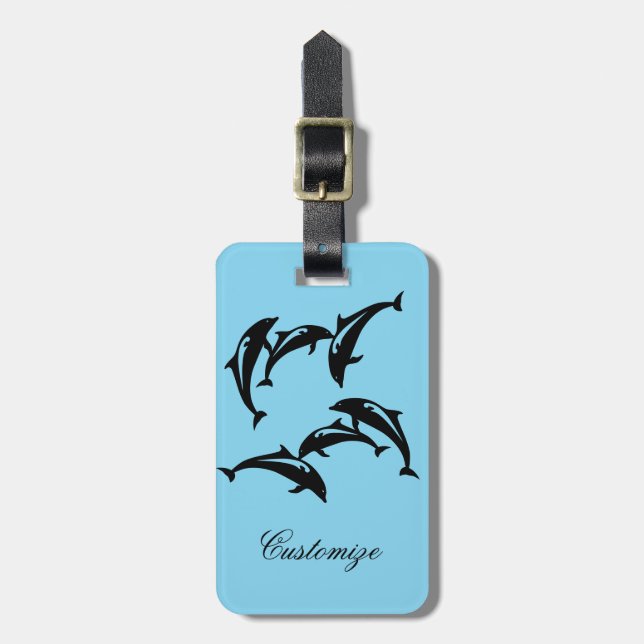 6 Leapingtumlare Thunder_Cove Bagagebricka (Vertikal Framsida)