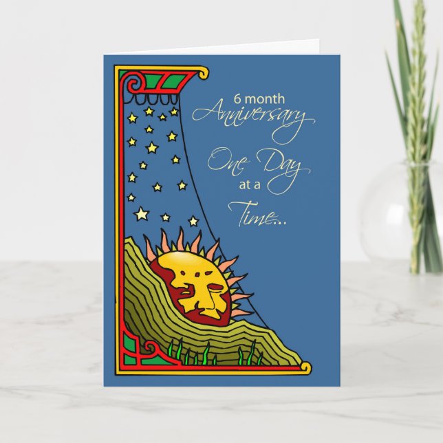 6 månaders återhämtning i Sol Kort (Framsida)