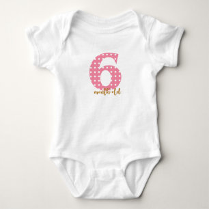 6 månaders gammal karosseri t shirt