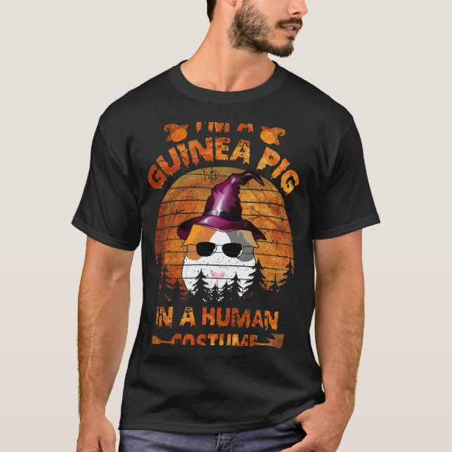 6 marsvin kostymer för människor t shirt (Framsida)