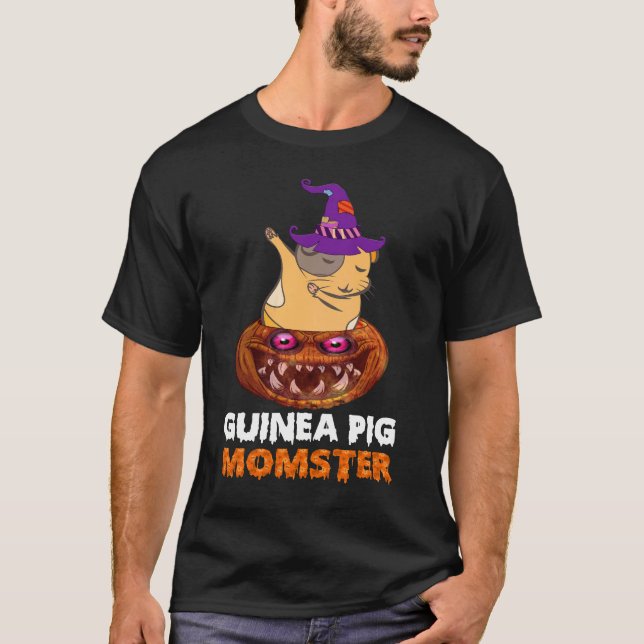 6 Marsvin Moster Halloween T Shirt (Framsida)