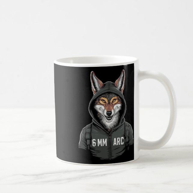 6 mm Arc Coyote Shooting Sports Hunting Kaffemugg (Höger)