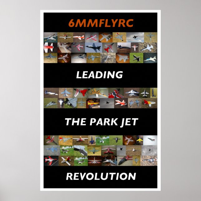 6 mmFlyRC-återförsäljare Poster (Framsidan)