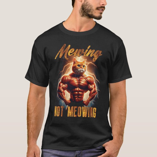 6-pack kattström som inte äter katt Trendig M T Shirt (Framsida)