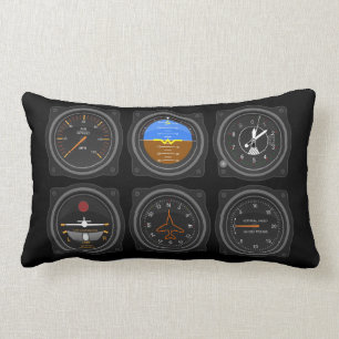 6 Paket med flygplansprofiler Lumbarkudde