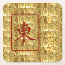 6 pappra underlägg - östlig vind