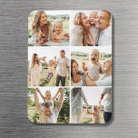 6 Photo Collage Custom Modern Simple  Magnet<br><div class="desc">Show off your best memories in a sleek, stylish way with this Custom 6‑Photo Collage Modern Magnet. Featuring six of your favorite photos arranged in a clean grid design, this high-quality magnet is a chic addition to any fridge, locker, or office board. Add a name, date, or short caption for...</div>