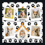 6 Photo Collage Namn Hund House Tass avtryck Poste Poster<br><div class="desc">Skapa din egen enkla,  Cute Personlig Pet Namn,  Hund House on Tass avtryck,  6 Photo Collage. Lägg till dina egna foton,  lägg till ditt sällskapsdjur Hund Namn och gör det till ditt eget.</div>