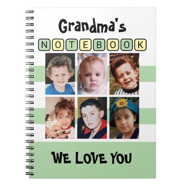 6 photo love you green grandma's anteckningsbok (Framsidan)
