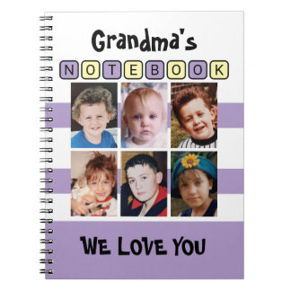 6 photo love you purple grandma's anteckningsbok