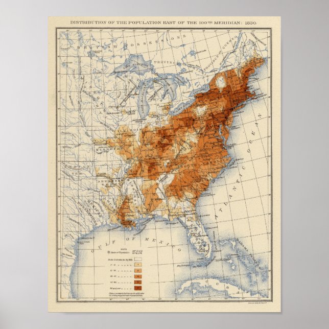 6 Population 1830 Poster (Framsidan)