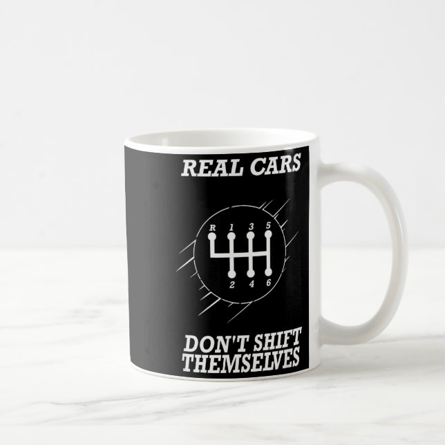 6 Speed Manual Transmission Shift Pattern  Kaffemugg (Höger)