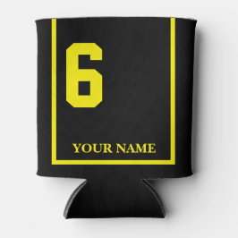 6 Svart med Gult Horse Saddle Blanket Anpassningsb