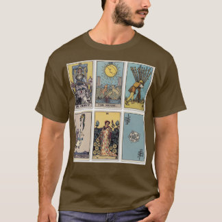 6 Tarot Card T Shirt