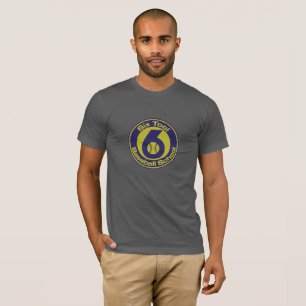 6 TB-manar logotyp för färg för skjorta full T-shirt
