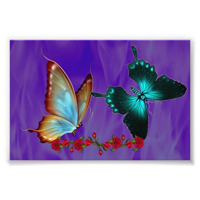 6 tum x 4 tum, Kodak Professionell Photo Papper (s Fototryck (Framsidan)