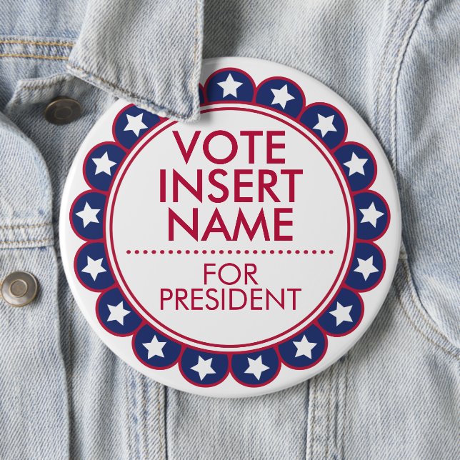 6-tumsknapp för röstval i Kampanj Knapp (In Situ)