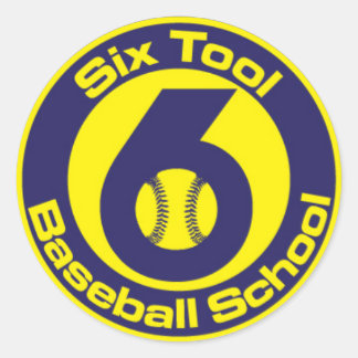 6 Verktyg Sticker Pack Runt Klistermärke