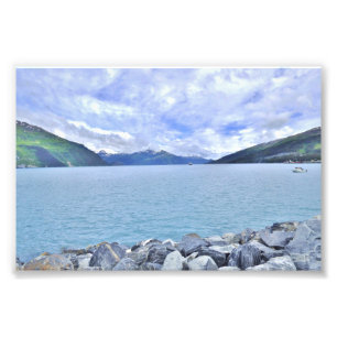 6 x 4 foto nära Valdez, Alaska