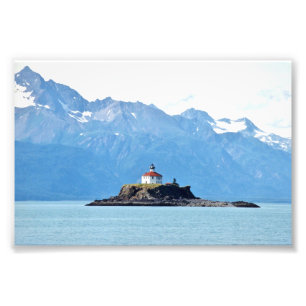 6 x 4 fotoAlaska fyr Fototryck