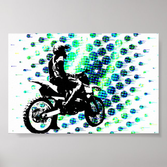 6 x 4 Krusning Poster (halvglans) (Framsidan)