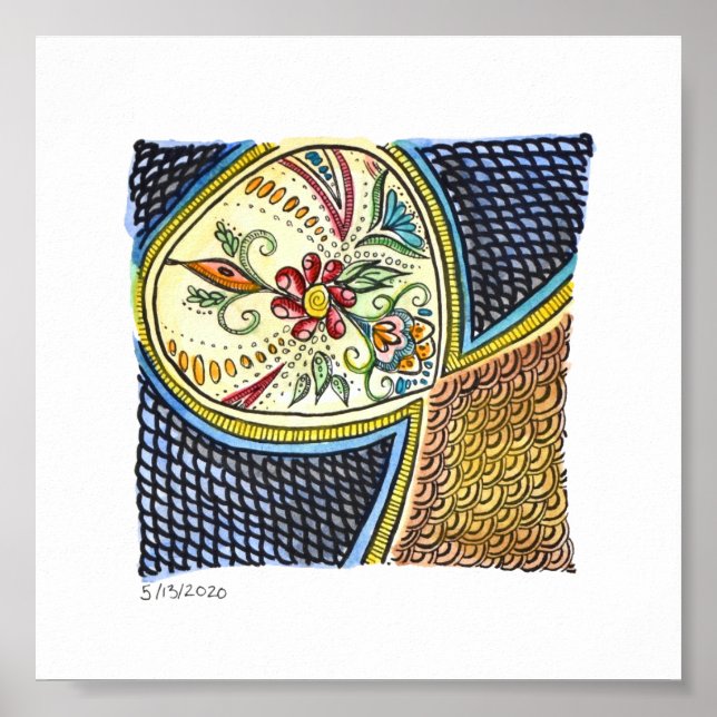 6 x 6 Skriv ut - 5-13-2020 Poster (Framsidan)