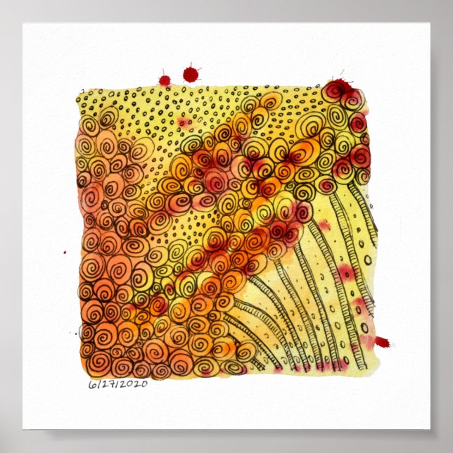 6 x 6 Skriv ut - 6-27-2020 Poster (Framsidan)