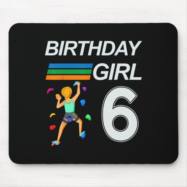 6 Years Old Birthday Bouldering Rock Climbing For  Musmatta (Framsidan)