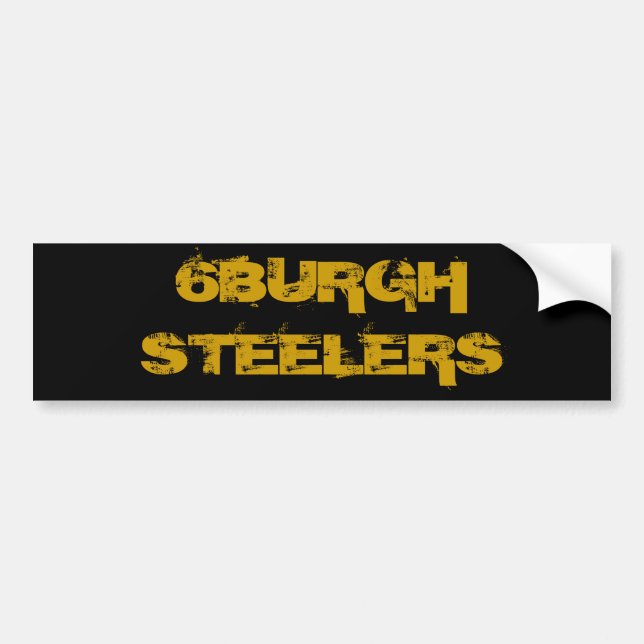 6BURGH STEELERS BILDEKAL (Framsidan)
