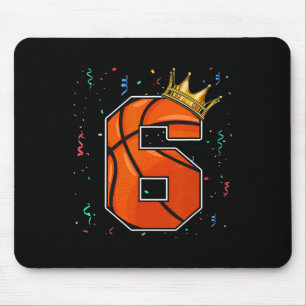 6e Birthday Basketball Big Number 6 Year Old Boy Musmatta