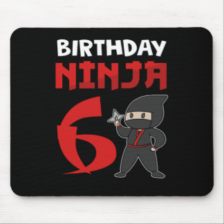 6e Birthday Ninja 6 Years Ninja Costume Gift Musmatta