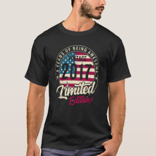 6e Birthday Vintage 2017 Bday Group 6 Years U T Shirt